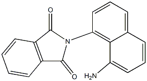 2-(8-Amino-1-naphtyl)-1H-isoindole-1,3(2H)-dione Struktur