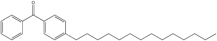 4-Tetradecylbenzophenone Struktur