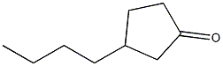 3-Butyl-1-cyclopentanone Struktur