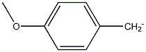 (4-Methoxyphenyl)methylium Struktur