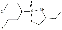 2-[Bis(2-chloroethyl)amino]-4-ethyl-1,3,2-oxazaphospholidine 2-oxide Struktur