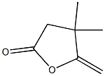 Dihydro-4,4-dimethyl-5-methylenefuran-2(3H)-one Struktur