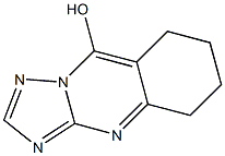 4-Hydroxy-5,6-tetramethylene-1,3,3a,7-tetraaza-3aH-indene Struktur