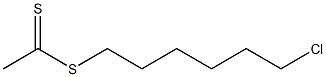 6-Chloro-1-[(methylthiocarbonyl)thio]hexane Struktur