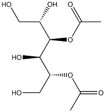 D-Glucitol 3,5-diacetate Struktur