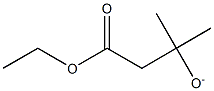 3-Ethoxy-1,1-dimethyl-3-oxopropane-1-olate Struktur