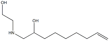 1-[(2-Hydroxyethyl)amino]-8-nonen-2-ol Struktur