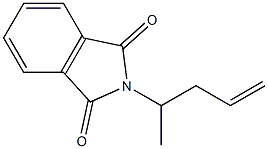 2-(1-Methyl-3-butenyl)-2H-isoindole-1,3-dione Struktur