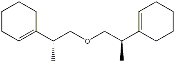 (+)-[(R)-1-(1-Cyclohexene-1-yl)ethyl]methyl ether Struktur