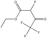 2,4,4,4-Tetrafluoro-3-oxobutanoic acid ethyl ester Struktur