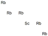 Scandium pentarubidium Struktur