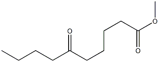 6-Oxodecanoic acid methyl ester Struktur