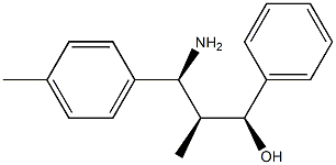 (1S,2S,3S)-3-Amino-2-methyl-1-phenyl-3-(p-tolyl)propan-1-ol Struktur