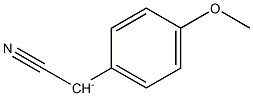 Cyano 4-methoxyphenylmethanide Struktur