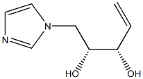 (2R,3S)-1-(1H-Imidazol-1-yl)-4-pentene-2,3-diol Struktur