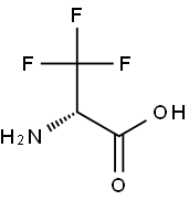 (S)-3,3,3-Trifluoro-2-aminopropanoic acid Struktur