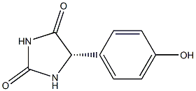 (S)-5-(4-Hydroxyphenyl)hydantoin Struktur