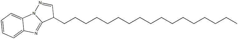 3-Heptadecyl-3H-pyrazolo[1,5-a]benzimidazole Struktur