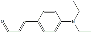 p-Diethylaminocinnamaldehyde Struktur