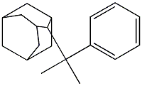 2-(1-Methyl-1-phenylethyl)adamantane Struktur