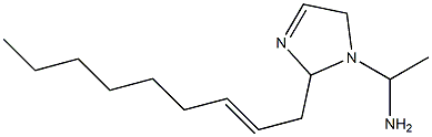 1-(1-Aminoethyl)-2-(2-nonenyl)-3-imidazoline Struktur