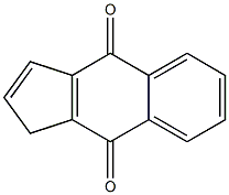 1H-Benz[f]indene-4,9-dione Struktur