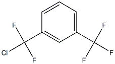 1-(Trifluoromethyl)-3-(chlorodifluoromethyl)benzene Struktur