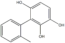 3-(2-Methylphenyl)benzene-1,2,4-triol Struktur