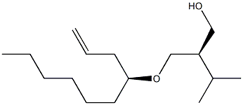 (2R)-3-[[(4S)-1-Decen-4-yl]oxy]-2-isopropyl-1-propanol Struktur