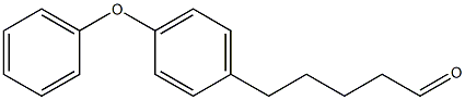 5-(p-Phenoxyphenyl)pentanal Struktur