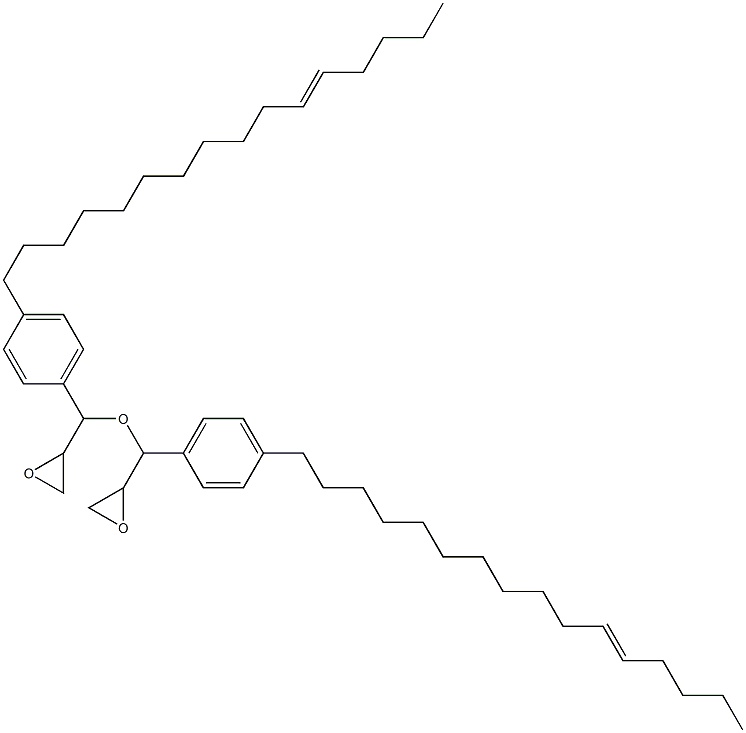 4-(11-Hexadecenyl)phenylglycidyl ether Struktur