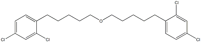 2,4-Dichlorophenylpentyl ether Struktur