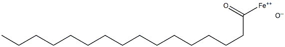 Palmitoyliron(III) oxide Struktur