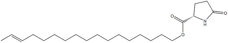 (S)-5-Oxopyrrolidine-2-carboxylic acid 15-heptadecenyl ester Struktur