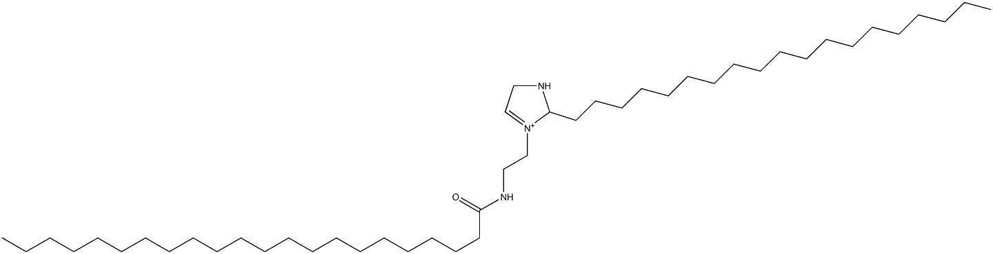 3-[2-(Docosanoylamino)ethyl]-2-nonadecyl-3-imidazoline-3-ium Struktur