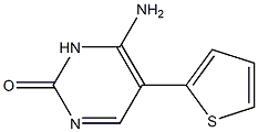 5-(2-Thienyl)cytosine Struktur