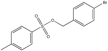 4-Methylbenzenesulfonic acid 4-bromobenzyl ester Struktur