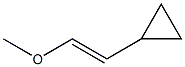 [(E)-2-Methoxyethenyl]cyclopropane Struktur