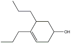 4,5-Dipropyl-3-cyclohexen-1-ol Struktur