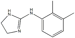 N-(2-Imidazolin-2-yl)-2,3-xylidine Struktur