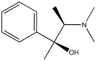 (1S,2R)-1-Methyl-1-phenyl-2-(dimethylamino)-1-propanol Struktur