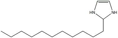 2-Undecyl-4-imidazoline Struktur