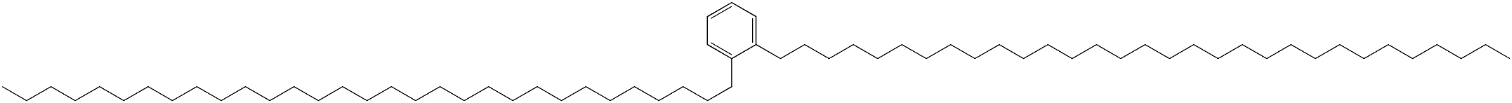 1,2-Di(hentriacontan-1-yl)benzene Struktur