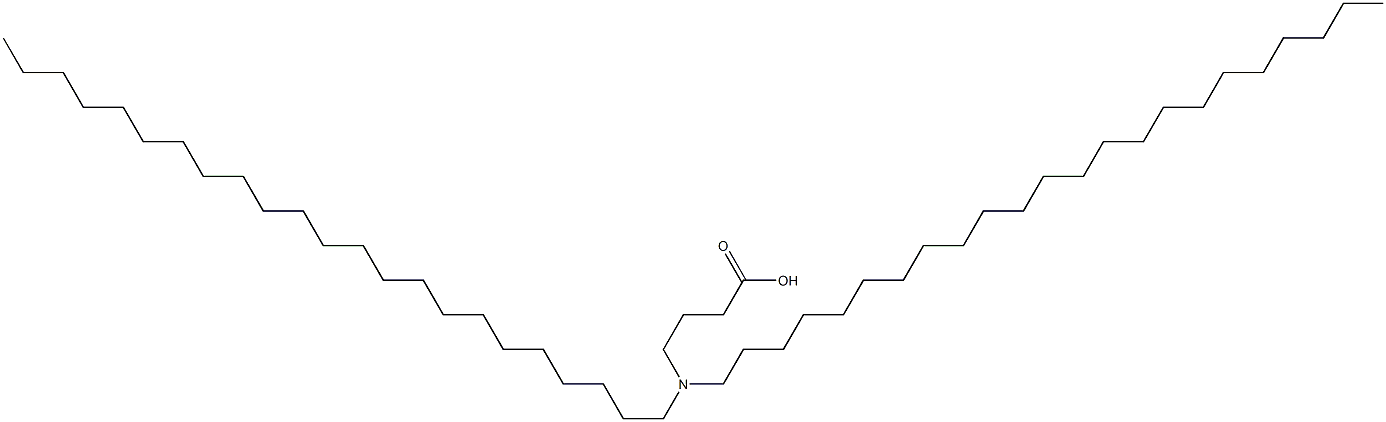 4-(Ditricosylamino)butyric acid Struktur