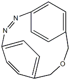 1,3-[Azobis(4,1-phenylene)](2-oxapropane) Struktur