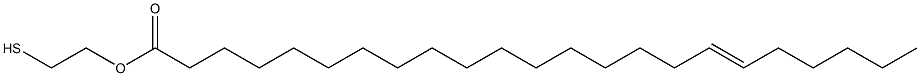 17-Tricosenoic acid 2-mercaptoethyl ester Struktur