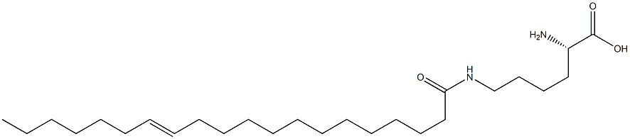 N6-(13-Icosenoyl)lysine Struktur