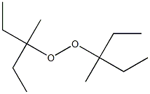 Bis(1-ethyl-1-methylpropyl) peroxide Struktur