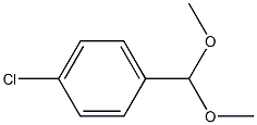 (4-Chlorophenyl)dimethoxymethane Struktur