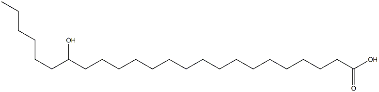 18-Hydroxytetracosanoic acid Struktur